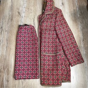 Vintage welsh wool tapestry - Gem